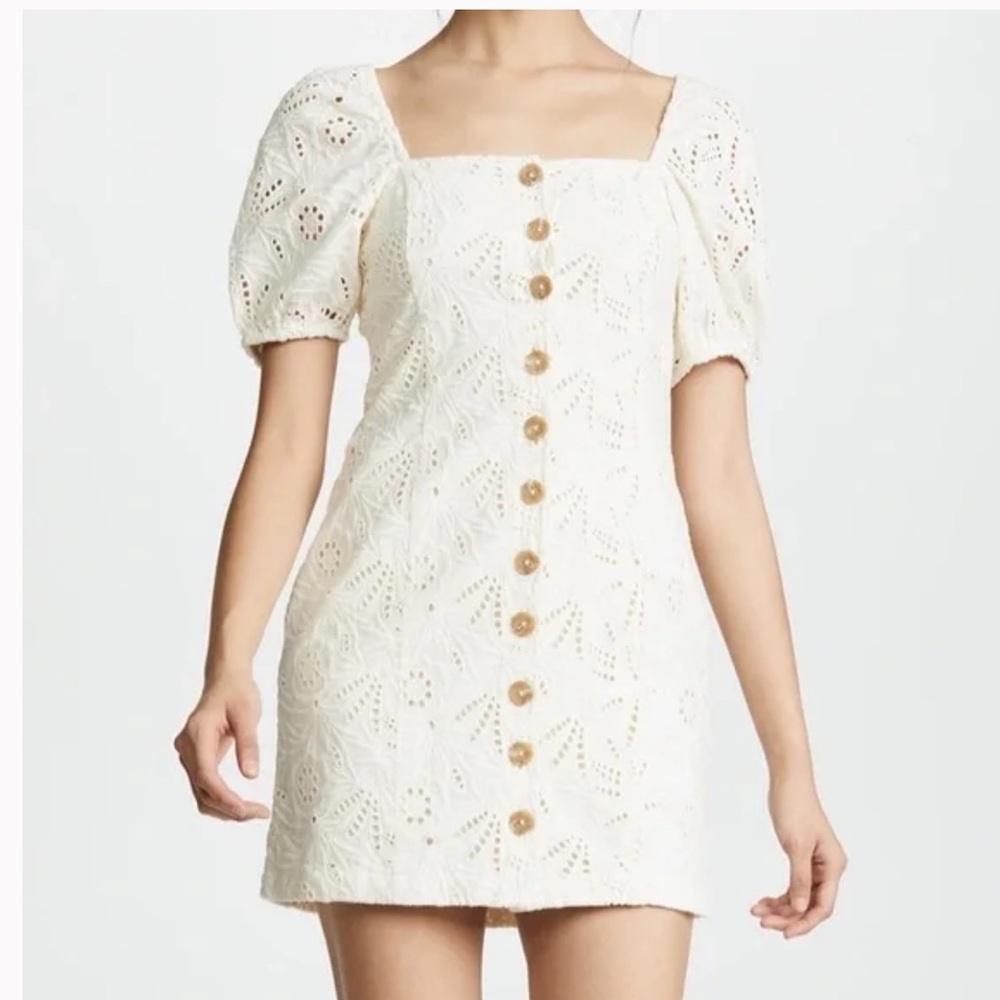 Free People Daniella Crochet Eyelet Dress